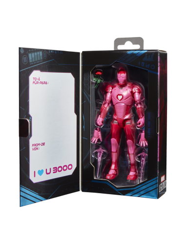Figura hasbro marvel legends series i love you boo iron man