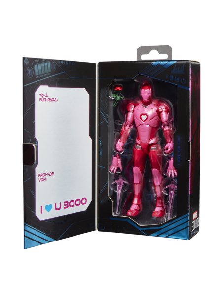 Figura hasbro marvel legends series i love you boo iron man Figura hasbro marvel legends series i love you boo iron man