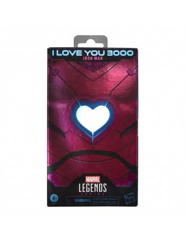 Figura hasbro marvel legends series i love you boo iron man