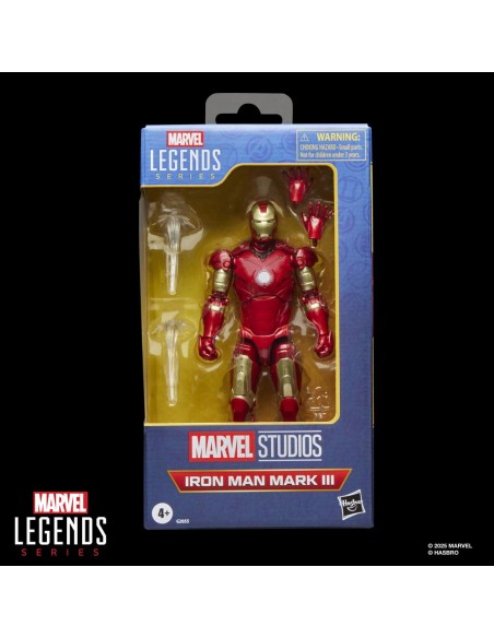 Figura hasbro marvel legends series iron man mark iii