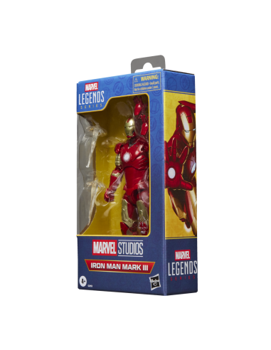 Figura hasbro marvel legends series iron man mark iii