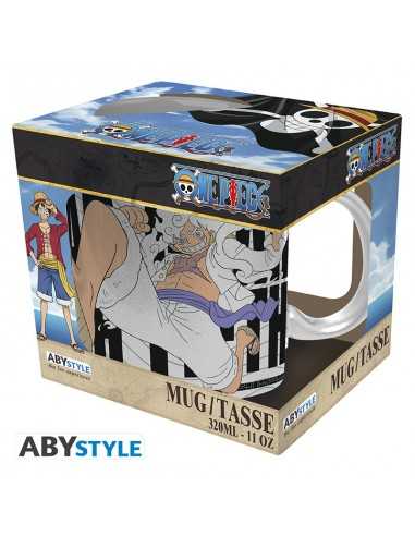 Taza abystyle one piece luffy gear 5 320 ml
