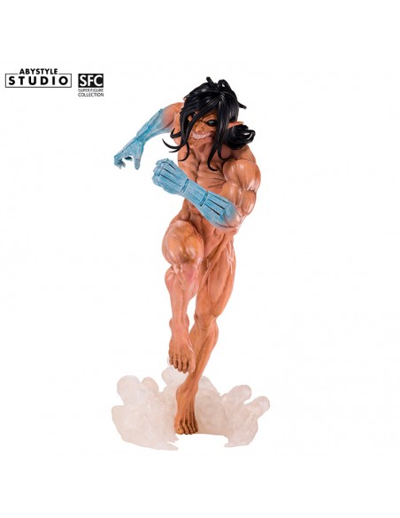 Figura abystyle attack on titan eren forma de titán Figura abystyle attack on titan eren forma de titán