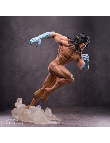 Figura abystyle attack on titan eren forma de titán Figura abystyle attack on titan eren forma de titán