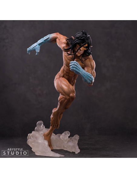 Figura abystyle attack on titan eren forma de titán Figura abystyle attack on titan eren forma de titán