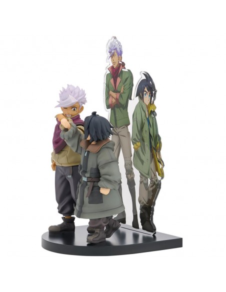 Figure ichibansho mobile suit gundam (iron - blooded orphans) augus mikazuki & itsuka orga 18cm Figure ichibansho mobile suit gundam (iron - blooded orphans) augus mikazuki & itsuka orga 18cm