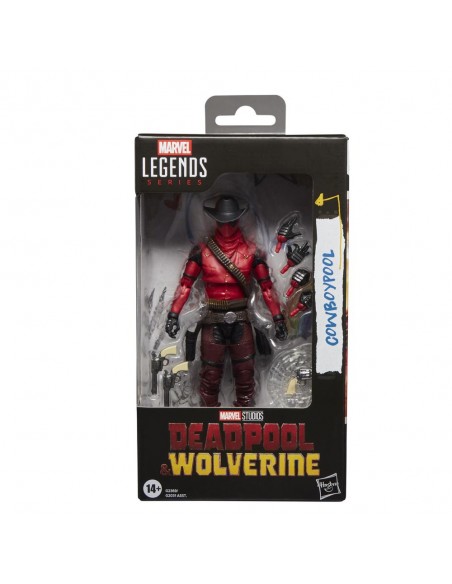 Figura hasbro marvel legends series deadpool & wolverine - cowboypool