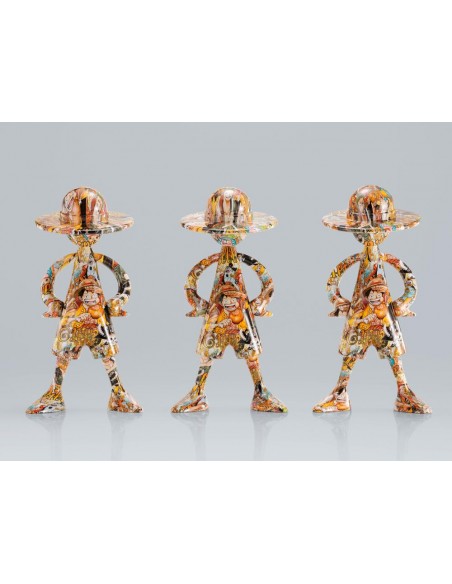 Figura tamashii nations one piece artcanvas escala 1 - 8 - 1000logs anniversary - luffy Figura tamashii nations one piece artcanvas escala 1 - 8 - 1000logs anniversary - luffy