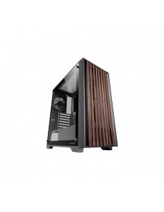 Caja ordenador mars gaming mcwoodc atx cristal templado negra