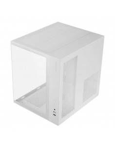 Caja ordenador mars gaming mcvonew atx frgb cristal templado blanca