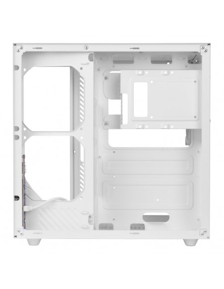 Caja ordenador mars gaming mcvonew atx frgb cristal templado blanca
