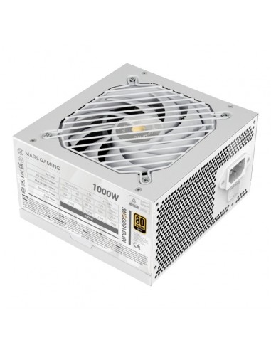 Fuente alimentacion mars gaming mpb1000siw atx 1000w blanca