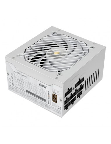 Fuente alimentacin mars gaming mpb750simw atx 750w blanca
