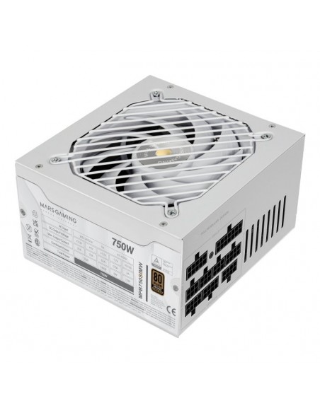 Fuente alimentacin mars gaming mpb750simw atx 750w blanca Fuente alimentacin mars gaming mpb750simw atx 750w blanca