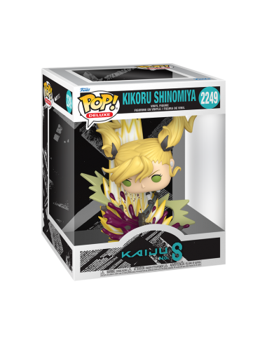 Funko pop deluxe kaiju no.8 kikoru shinomiya (falling thunder)