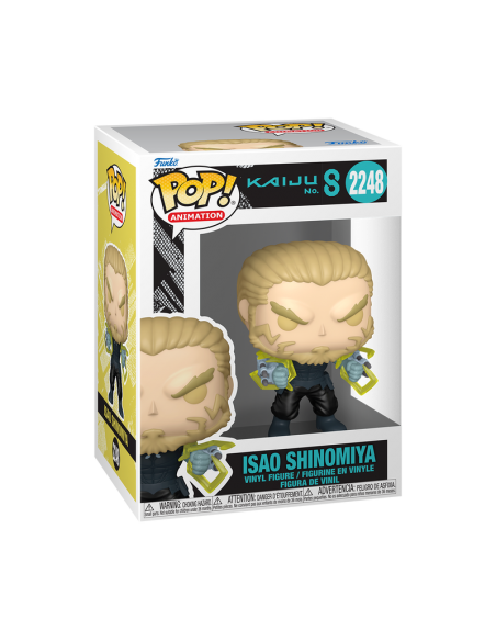 Funko pop animation kaiju no.8 isao shinomiya Funko pop animation kaiju no.8 isao shinomiya