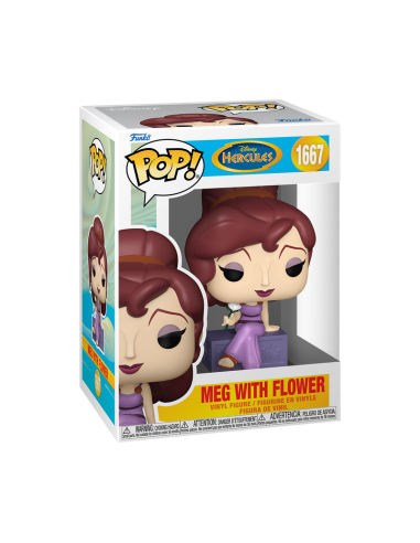 Funko pop disney meg con flor
