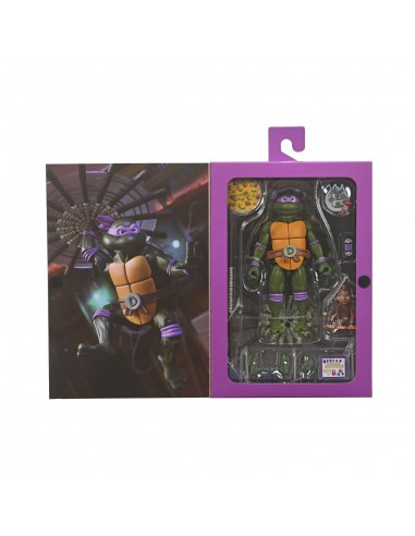 Ultimate donatello vhs scale action fig. 18 cm teenage mutant ninja turtles cartoon
