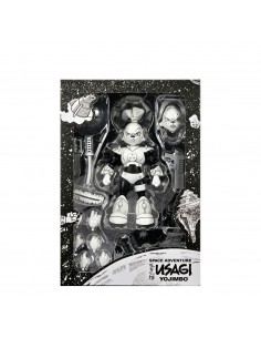 Space usagi yojimbo black & white ver. scale action fig. 18 cm usagi yojimbo