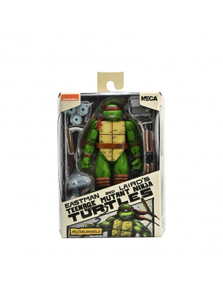 Michelangelo scale action fig. 18 cm teenage mutant ninja turtles mirage comics