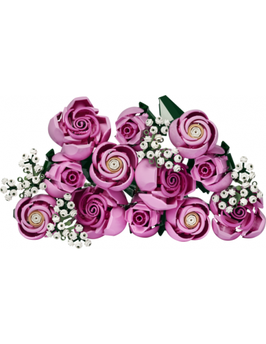 Lego botanicals ramo de rosas rosadas