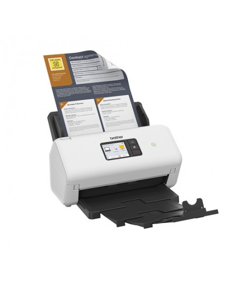 Escaner sobremesa brother ads4550w - 35ppm - adf 60 hojas