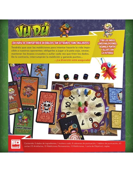 Juego de mesa vudú