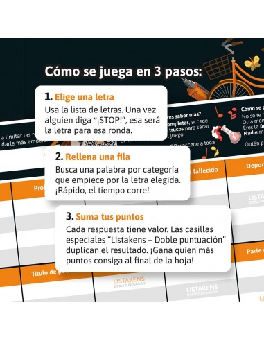 Listos listas y listakens edición clásica