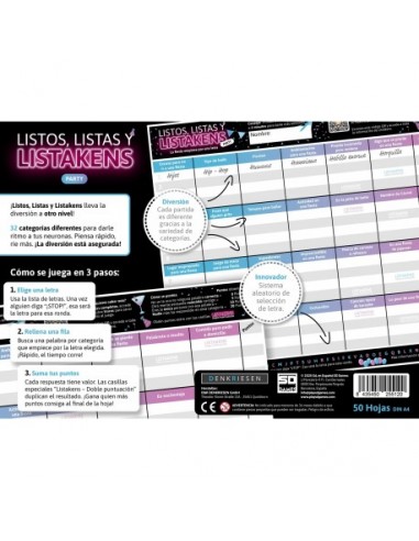 Listos listas y listakens party