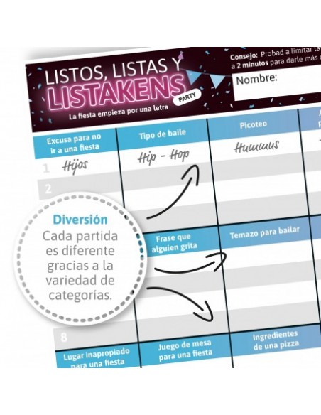 Listos listas y listakens party Listos listas y listakens party