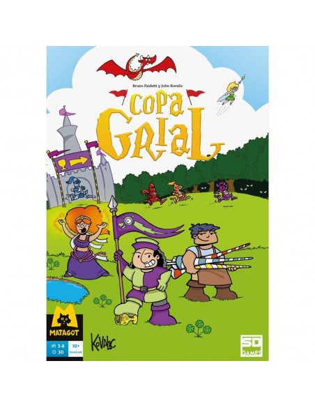 Juego de mesa copa grial