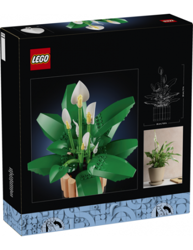 Lego botanicals lirio de la paz