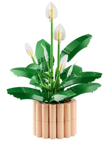 Lego botanicals lirio de la paz