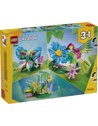 Lego creator 3 animales de juguete en 1 colibrí de colores