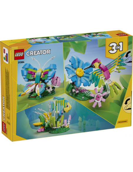 Lego creator 3 animales de juguete en 1 colibrí de colores Lego creator 3 animales de juguete en 1 colibrí de colores
