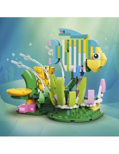 Lego creator 3 animales de juguete en 1 colibrí de colores