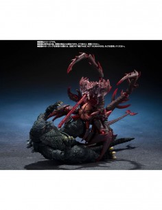 Pack 2 figuras tamashii nations godzilla jr. destoroyah evolution set