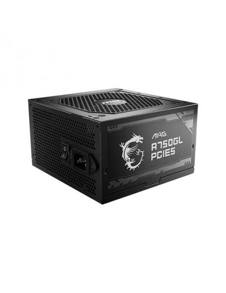 Fuente alimentacion msi mag a750gl gaming atx 750w