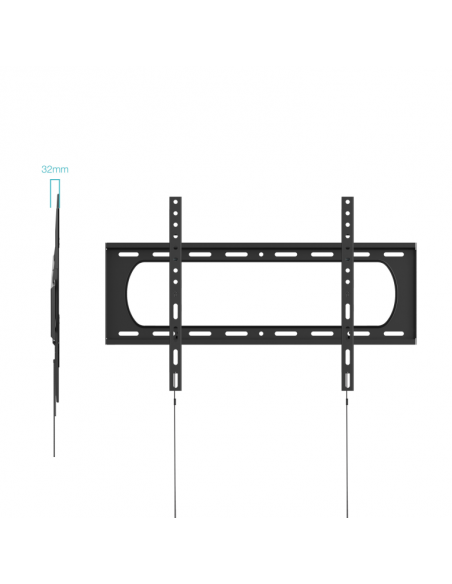 Soporte pared tooq vesa hasta 140 pulgadas 1200x800mm max 125kg Soporte pared tooq vesa hasta 140 pulgadas 1200x800mm max 125kg