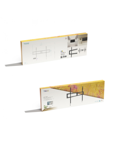 Soporte pared tooq vesa hasta 140 pulgadas 1200x800mm max 125kg
