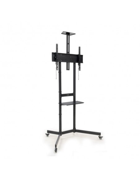 Soporte suelo con ruedas tooq vesa hasta 70 pulgadas 600x400mm max 70kg
