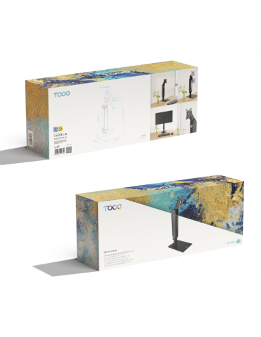 Soporte mesa tooq vesa hasta 32 pulgadas 100x100 max 8kg