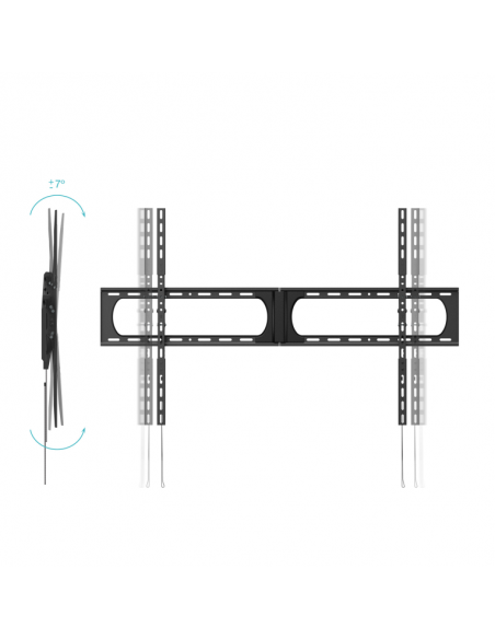 Soporte pared tooq vesa hasta 140 pulgadas 1200x800mm max 125kg Soporte pared tooq vesa hasta 140 pulgadas 1200x800mm max 125kg