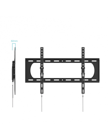 Soporte pared tooq vesa hasta 140 pulgadas 1200x800mm max 125kg Soporte pared tooq vesa hasta 140 pulgadas 1200x800mm max 125kg
