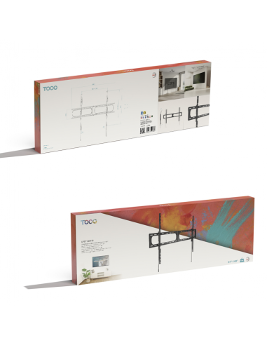 Soporte pared tooq vesa hasta 140 pulgadas 1200x800mm max 125kg