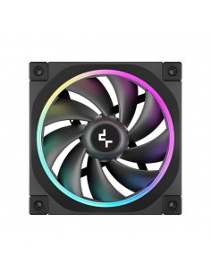 Ventilador caja deepcool fl12 argb 120mm negro