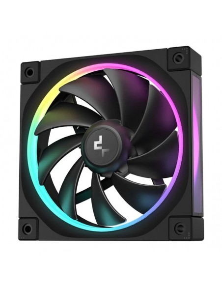 Ventilador caja deepcool fl12 argb 120mm negro Ventilador caja deepcool fl12 argb 120mm negro