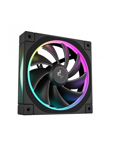 Ventilador caja deepcool fl12 argb 120mm negro