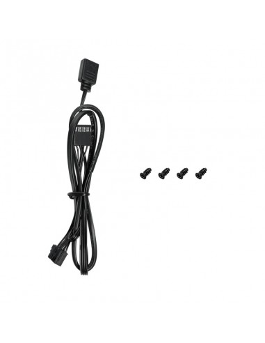 Ventilador caja deepcool fl12 argb 120mm negro