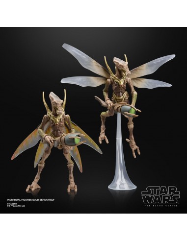 Figura hasbro star wars the black series attack of the clones geonosian warrior